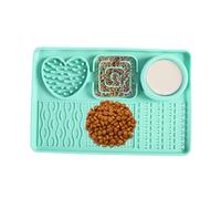 Cat Lick Mats - Ice Bottle, Silicone Cube Mould Water Bottle with Lid, Interactive Puzzle Toy, Multifunctional Slow Feeder Bowl for Sensory Enrichment Mental Stimul