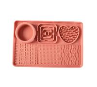 Cat Lick Mats | Silicone Puzzle Feeder,Interactive Puzzle Toy, Multi-functional Slow Feeder Bowl for Sensory Enrichment Mental Stimulation Training