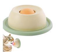 Cat Licking Plate, Pet Lick Plate | Interactive Slow Feeder with Round ,Funny Puzzle Bowl for Food Anti Vomit Cat Toy