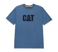 Caterpillar Trademark Logo T-Shirt Size Lge Blue 25301-73668-05