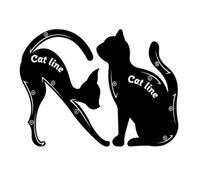 Cat Line Eyeliner Stencil Makeup Tool Eye Template Shaper Model Easy To Make Up Cat Line Stencil Eyeliner Card