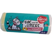 Cat Litter Bags x12 Universal Size 42 x 30 cm | Litter Tray Bags with Resealabl