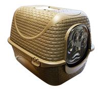 Cat litter box closed with swing door art.19120