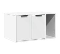 Cat Litter Box Enclosure Hidden Cat House Cat Cabinet Engineered Wood vidaXL