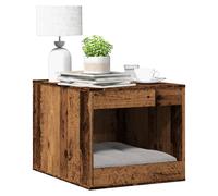 Cat Litter Box Enclosure Old Wood 47x59x42cm Engineered Wood Modern Stylish Pet