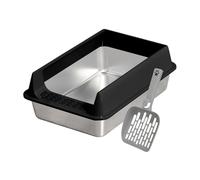 Cat Litter Box Non-Stick Easy-Clean Medium Large Pet Accessories