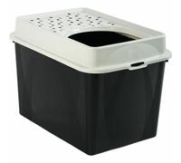 Cat Litter Box Rotho Berty Black polypropylene 57,2 x 39,3 x 40,4 cm