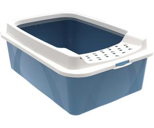 Cat Litter Box Rotho My Pet Bonnie Eco 56 X 17 X 40 Cm Blue/White NEW