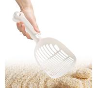 Cat Litter Box Scooper - Non Stick Cat Litter Scoop, Heavy Duty Metal Litter Sifter | Cat Waste Scooper, Easy Clean Poop Shovel, Litter Box Cleaning Tool, Cat Litter Scoop with Handle