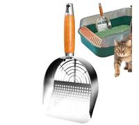 Cat Litter Box Scooper | Stainless Steel Sifter - Cat Litter Scoop for Tray | for Shovel Scooper Cleaning Odor Home Indoor Men Women Kitten