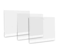 Cat Litter Box Splash Guard Pee, 3Pcs Litter Box Splash Guard, Transparent PET Thicken Cat Shield, Easy Clean for Open Top Pee Pan, Only Cover