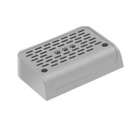 Cat Litter Box Step And Ladder Footboard Washable Easy to Clean Keep Bedroom Tidy Litter Tray Accessory- Silver