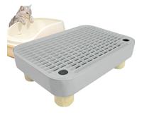 Cat Litter Box Step Senior Cat Filter Function Litter Step | Washable Kitten Poop Ramp for Indoor Area, Outdoor Area, Home, Living Room, Veterinary Clinic, Dormitory Room, Multi-Pet