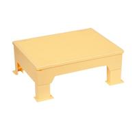 Cat Litter Box Stool - Elevated Cat Stairs, Anti-slip Ramp | Adjustable Height Step With Filter Grid For Multi- Households Kitten Training Indoor Use