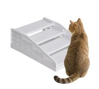 Cat Litter Mat for Cat Litter Tray, Non-Slip & Splash Guard Grid, Stairs Kitten Cat Litter Mat, for Activity & Play in Home, Home, Living Room, Bedroom, Bathroom, Balcony, Travel
