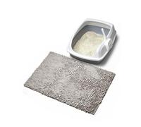 Cat Litter Mat Litter Trapping Mat, Plush Cat Litter Rug Catcher, Easy to Clean, Machine Washable