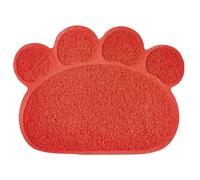 Cat Litter Mat Ultimate Litter Trapping Solution For Furry Friend No Displacement Cat Litter Trapping Mat Litter Box Mat Red