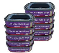 Cat Litter Refills Liner Bags Cartridge Compatible with Genie Cat Litter Standard,Plus and XL Pails,10 Pack