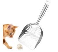 Cat Litter Scoop,2-in-1 Mesh Pet Poop Scoop - Kitten Poop Shovel | for Home Living Room Indoor Multi-Pet Households Dogs Cats Kitten Puppy