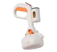 Cat Litter Scoop - 24x14cm Pooper Scooper Tray With Bag Dispenser | ABS PP Waste Cleaner For Dogs Cats | Use Portable Non-Break Tool For Horse Park