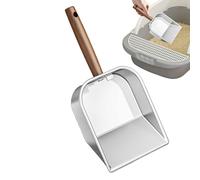 Cat Litter Scoop - 5.63x11.02 Inches Wooden Handle Kitten Poop Scooper, Sifting deepp Shovel, For Apartment Living Room | Veterinary Indoor Outdoor Home Dormitory Multi-pet Household