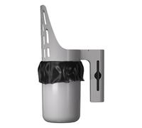 Cat Litter Scoop - Cat Litter Scooper with Holder, Portable Sifter Shovel, Large Capacity Trash Can, Sturdy Easy Use Design, Perfect for Indoor Outdoor Use, Ideal Men Women Pet Care 23.5x13.5x8.5 cm