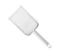 Cat Litter Scoop Deep Skip Fast Sieving | Stainless Steel Cat Scoop, Pet Sieve Shovel -Waste Portable Cat Poop Lifter for Frogs, Lizards, Can