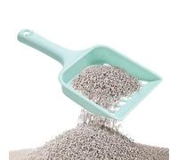 Cat Litter Scoop, Ergonomic Poop Strainer, Cat Shovel with Long Handle, for the Bathroom at Home, Comfortable Handle That Allows Safe Picking Up of Lumps and So Maintenance of the Pe