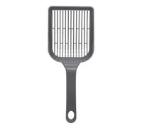 Cat Litter Scoop - Kitten poop sifting Dipper | Portable Metal Shovel | Hanging ergonomic Trash Ladle | Mesh Shovel for Cat Waste Box | Kitchen Beach Park Travel Outdoor Coop Balcony Camping