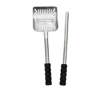 Cat Litter Scoop,Long Detachable Handle Sifting Tool | Cat Litter Scoop Metal,for Kitten Food Pet Cleaning Step Dog Trash Entry Odor