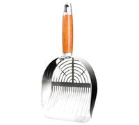 Cat Litter Scoop, Poop Sifting Tool, Kitten Waste Remover 28.5cm/11.22 Inches Efficient Screening/Comfortable Grip For The Daily Needs Of Pet Owners, Easy Maintenance And Cleaning
