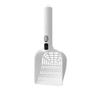 Cat Litter Scoop - Rechargeable Spray Sifter Integrated Water Tank, Electric Mist Deodorising Shovel, 12.7x6.4x31.5cm Sizing,300mAh Battery, ABS Polymer Resin Solid, For Trays Indoor Kittens