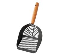 Cat Litter Scoop - Stainless Steel Cat Poop Scooper,Ergonomic Long Handle, Heavy Duty Sifting Tool, Pet Supplies for Home Indoor Keep Hygiene