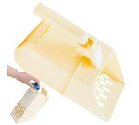 Cat Litter Scooper | Non-Stick Pooper Scooper Litter Scooper Poop Shovel With Sand Bag - Deep Shovel Heavy Duty Cat Poop Tool for Reptile Terrarium Cat Litter Box Pet