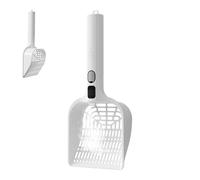 Cat Litter Scoops - 12.4 Inch, Rechargeable Scoop with Deodorizing Sprayer, Cat Poop Sifter with Water Tank | Type-C ABS Litter Sifter for Animals, Home, I
