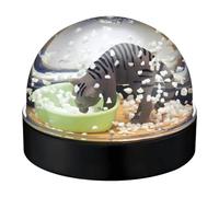 Cat Litter Snow Globe, Cat Crystal Ball Cat Figurines Snow Globe Christmas Ornaments Car Ornaments For Family Friends Colleagues, Random Color