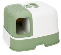Cat Litter Tray Box Drawer Type Cats Litter Box All Closed Splash Proof Big Space No Smell Cat Litter Box Litter Box For Cats(Grün)
