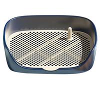 Cat Litter Tray Box Portable Cleaning Tool Indoor Outdoor For Cat, Anti Splashing Litter Pan Puppy Training Potty Tray Litter Box For Cats(Blue)