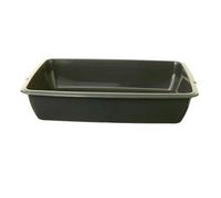 Cat litter Tray Durable Plastic Perfect for Kittens, Puppies or Rabbits(Pets)-Colors: Pink, Sage Green, Graphite-Sizes: 40, 48 cm (48 cm, Graphite)