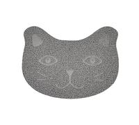 Cat Litter Tray for Large Cats, Baby Mat, Litter for Litter, Kitty Carpet, Washable Cat, Small Litter Boxes, Pet Mat, Trap, Throw Chaos Control, Indoor Mat, Cat Window Sill (Grey, One Size)