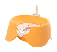 Cat Litter Tray, Kitten Litter Tray, Pet Toilet with High Edges and Top Opening for Small Flats, Rabbits and Large Cats