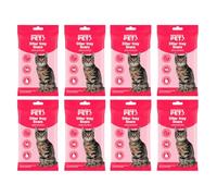 Cat Litter Tray Liners Pack of 128, Large Disposable Litter Box Bags 30cm x 70cm, Easy Clean Hygienic Waste Disposal Liners for Cats, Strong and Practical Tray Protection for Home Use Lemon Scented