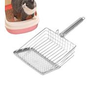 Cat Litter Tray Scoop, Cat Scoop for Cat Litter Tray - Robust Large Stainless Steel Poop Scoop for Cat Litter Tray | Ergonomic Handle, Multifunctional Hanging Litter Scoop, Cat Shovel