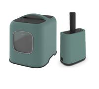 Cat Litter Tray & Scoop Set Rotho MyPet Biala Covered Cat Litter Box & Scoop