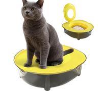 Cat Litter Tray, Splash-proof, Non-Slip, Removable, Cat Litter Tray with Open Top for Kittens, for Older Pets, Indoor, Car, Household, Home, Travel, Outdoor, Training