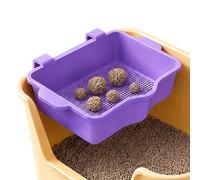 Cat Litter Tray Strainer Mesh Reusable Filter Insert For | Cat litter tray strainer insert for daily cleaning in the household and weekly separation of Katzenst Lila
