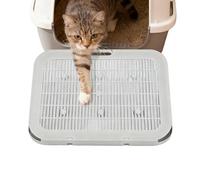 Cat Litter Tray - Waterproof 40 x 30 x 4 cm | Catch Mat | Throw Mat | Non-Slip Cat for Cats, Kittens, Dogs, Indoor Use, Protects the Floor from Dirt and Ensures