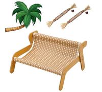 Cat Lounger with Scratch-Resistant Surface, Rattan Lounge Chair, Extra-Large Chaise Lounge Scratcher