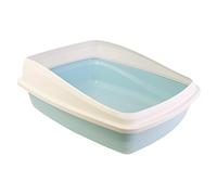 Cat Love Large Rimmed Cat Pan Blue