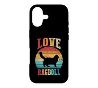 Cat Lover | Cat Moms | Kitten Daddy | Retro Love Ragdoll Case for iPhone 17